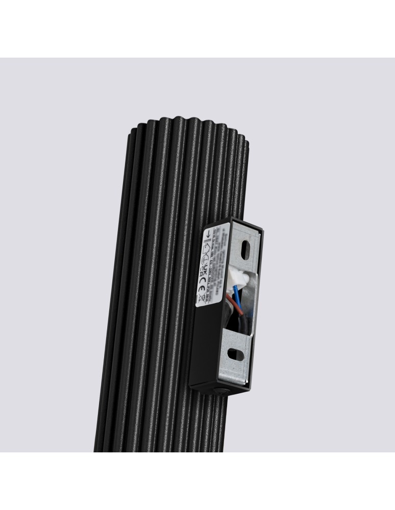 Tube wall lamps - Sollux Wall lamp KARBON 30 black SL.1577 - product kolory-swiatla.pl 6