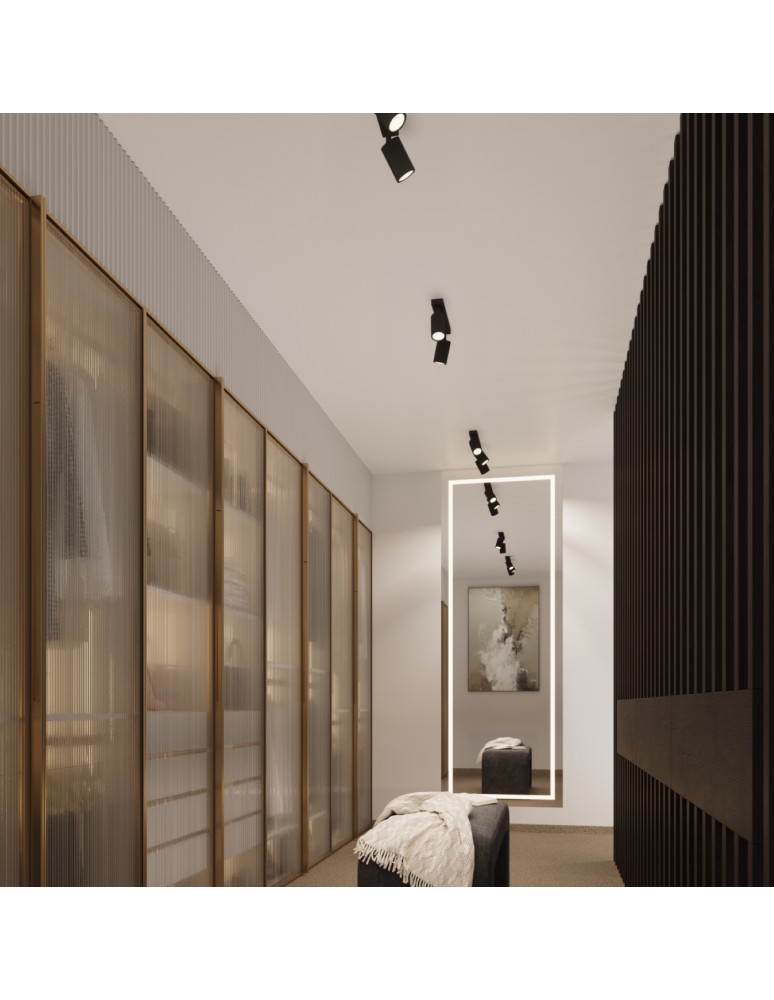 Adjustable wall lamps - Sollux Wall lamp KARBON black SL.1578 - product kolory-swiatla.pl 11