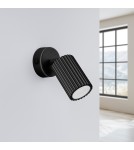 Adjustable wall lamps - Sollux Wall lamp KARBON black with switch SL.1579 - product 2