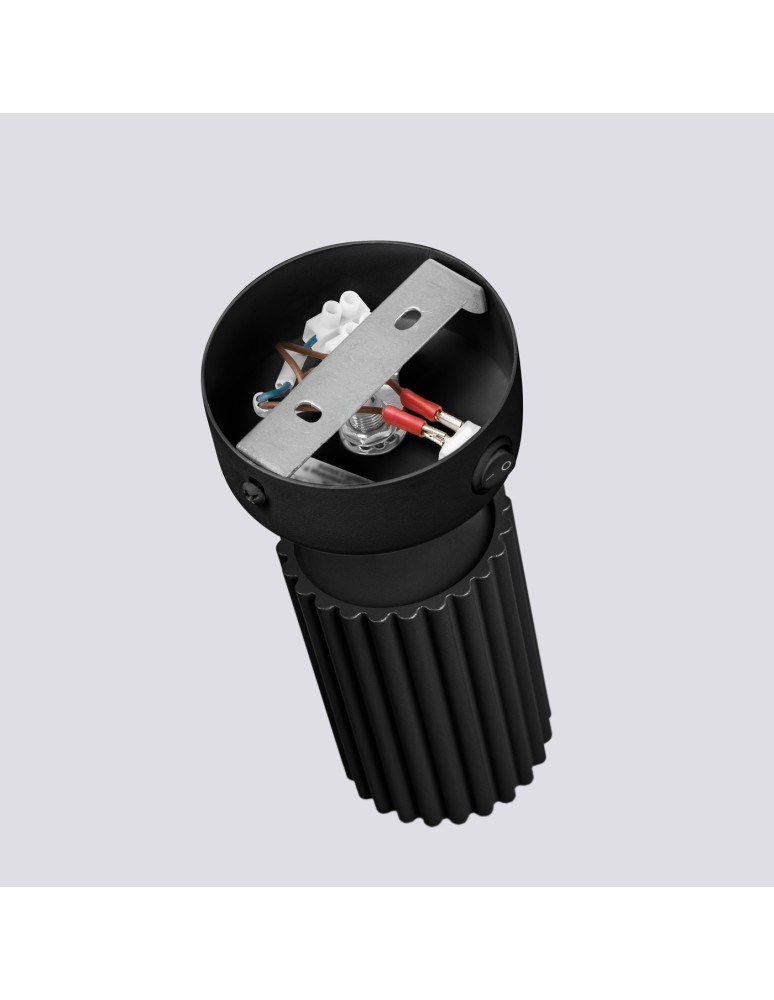 Adjustable wall lamps - Sollux Wall lamp KARBON black with switch SL.1579 - product kolory-swiatla.pl 5