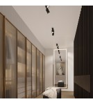 Adjustable wall lamps - Sollux Wall lamp KARBON black with switch SL.1579 - product 11