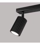 Adjustable ceiling lamps - spots - Sollux Plafond KARBON 2 black SL.1580 - product 6