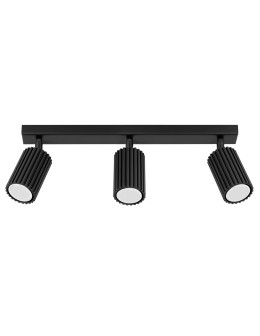 Sollux Plafon KARBON 3L czarny SL.1581