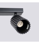 Adjustable ceiling lamps - spots - Sollux Plafon KARBON 3L black SL.1581 - product 5