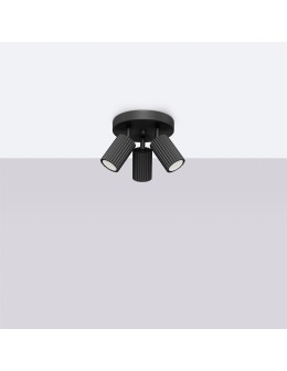 Sollux Plafon KARBON 3P czarny SL.1582 - produkt 2