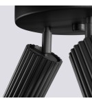 Adjustable ceiling lamps - spots - Sollux Plafond KARBON 3P black SL.1582 - product 7