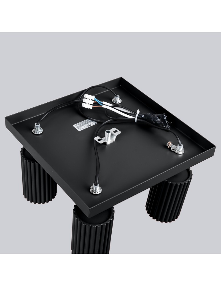 Adjustable ceiling lamps - spots - Sollux Plafond KARBON 4 black SL.1583 - product kolory-swiatla.pl 6