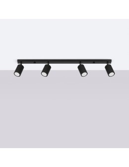 Sollux Plafon KARBON 4L czarny SL.1584 - produkt 2