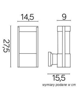 SU-MA ELIS TY 0651 BL Kinkiet - produkt 2