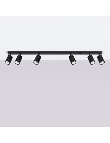 Sollux Plafon KARBON 6L black SL.1585 - product 2