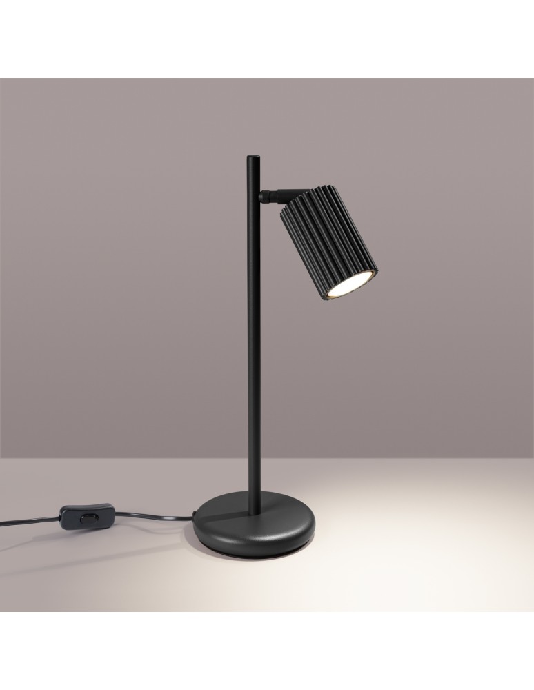 Sollux Lampa biurkowa KARBON czarna SL.1586