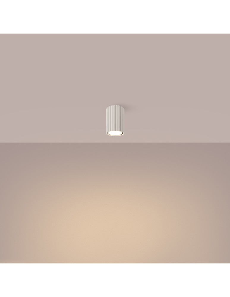 Ceiling downlights - tubes - Sollux Plafon KARBON 10 beige SL.1587 - product kolory-swiatla.pl 3