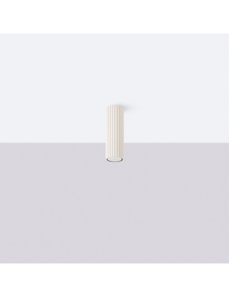 Ceiling downlights - tubes - Sollux Plafon KARBON 20 beige SL.1588 - product kolory-swiatla.pl 2