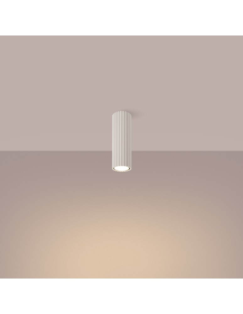 Ceiling downlights - tubes - Sollux Plafon KARBON 20 beige SL.1588 - product kolory-swiatla.pl 3