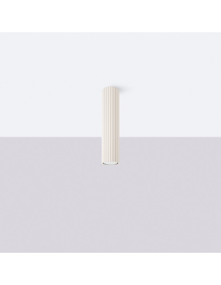Ceiling downlights - tubes - Sollux Plafon KARBON 30 beige SL.1589 - product kolory-swiatla.pl 2