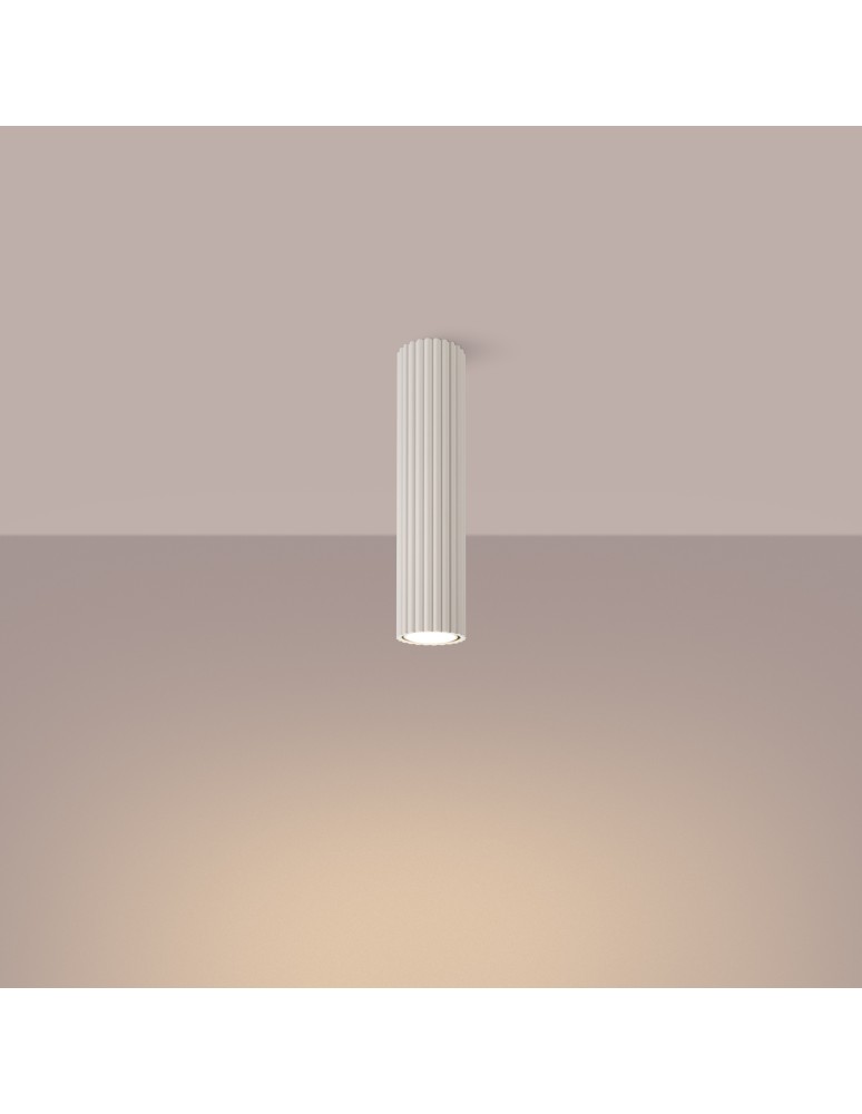 Ceiling downlights - tubes - Sollux Plafon KARBON 30 beige SL.1589 - product kolory-swiatla.pl 3