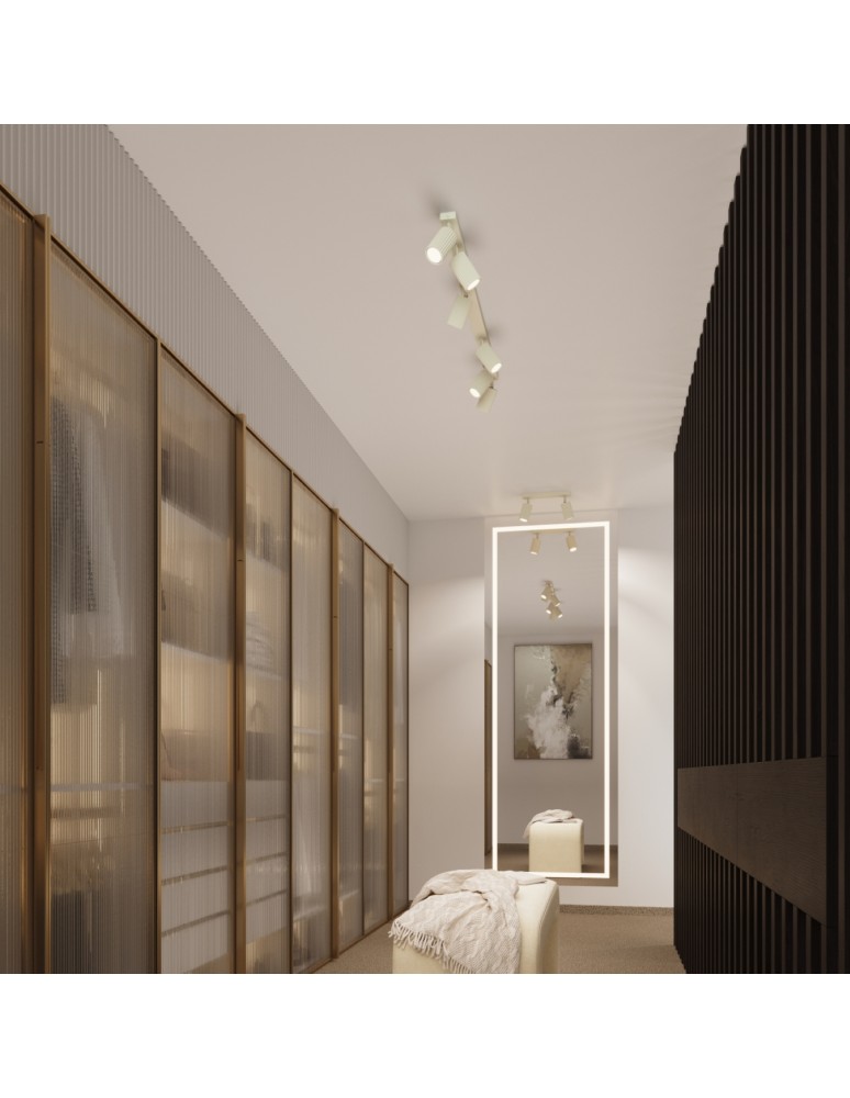 Ceiling downlights - tubes - Sollux Plafon KARBON 30 beige SL.1589 - product kolory-swiatla.pl 11