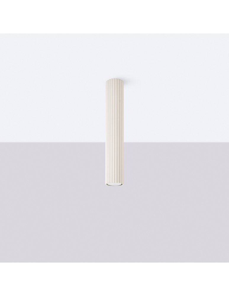 Ceiling downlights - tubes - Sollux Plafon KARBON 40 beige SL.1590 - product kolory-swiatla.pl 2