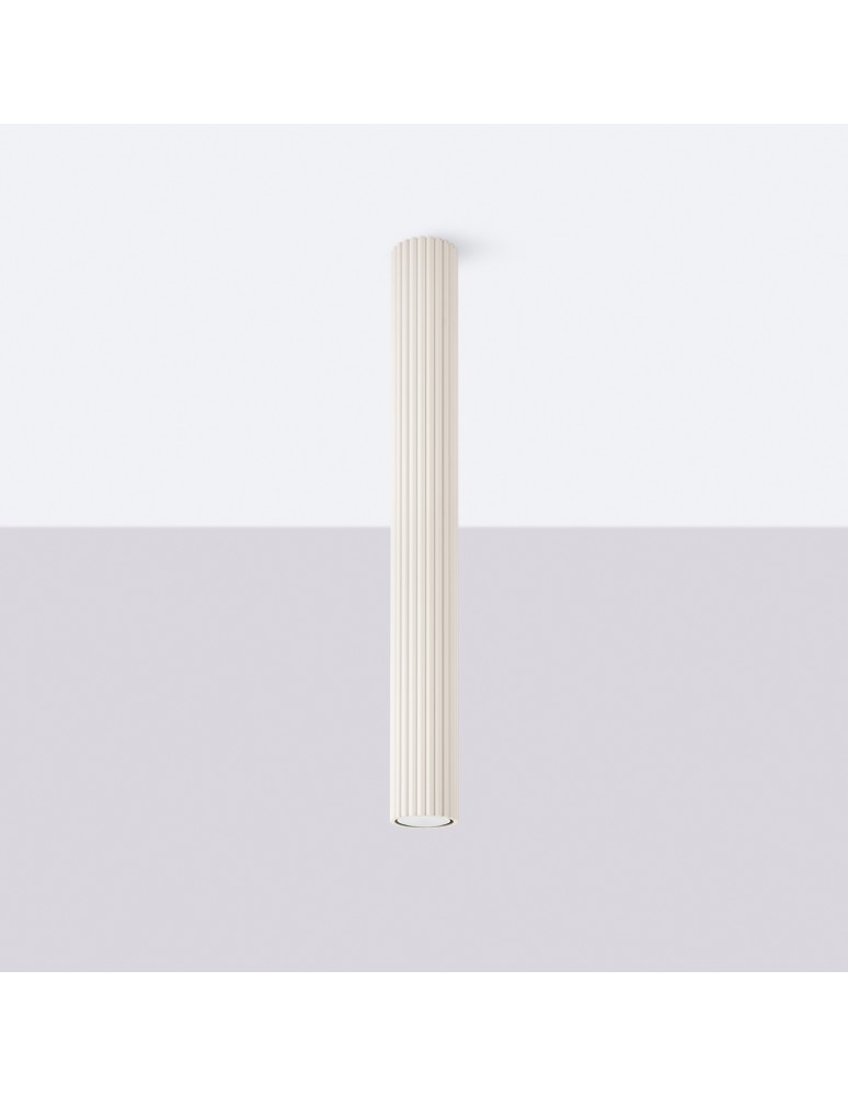 Ceiling downlights - tubes - Sollux Plafon KARBON 60 beige SL.1591 - product kolory-swiatla.pl 2
