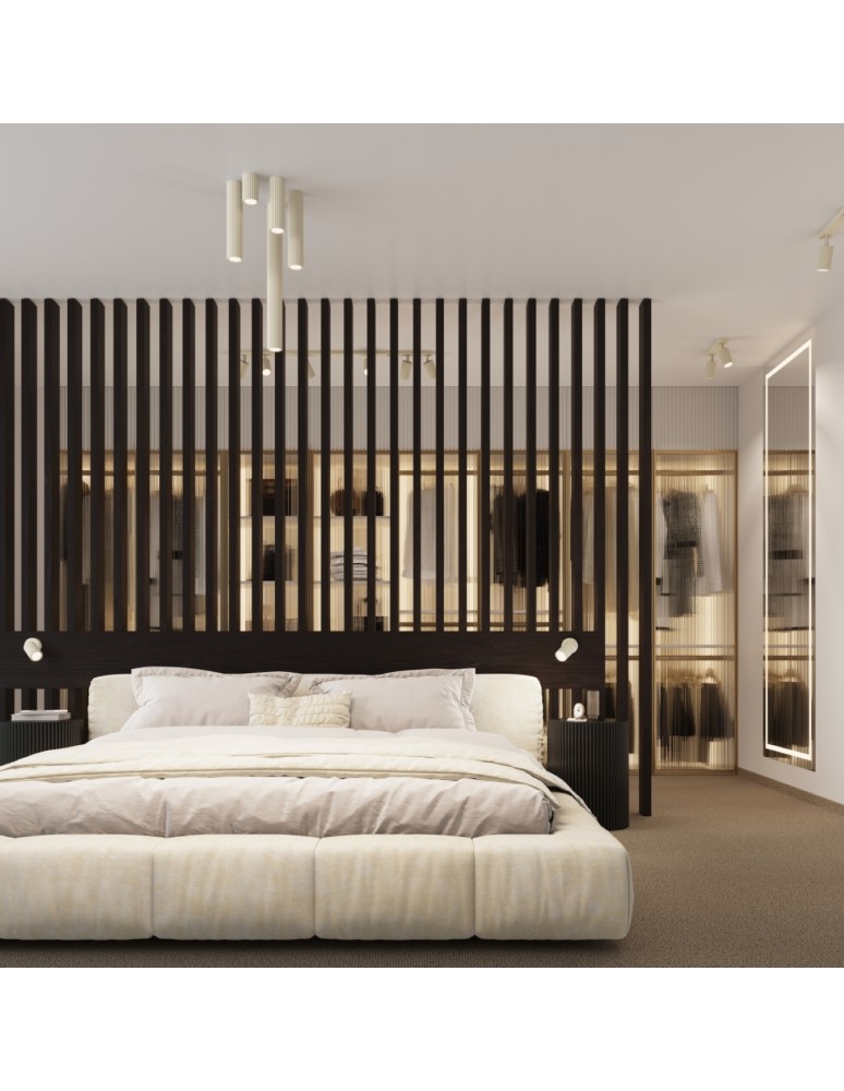 Ceiling downlights - tubes - Sollux Plafon KARBON 60 beige SL.1591 - product kolory-swiatla.pl 10