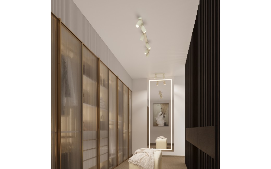 Sollux Plafon KARBON 60 beżowy SL.1591