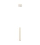 Pendant tube lamps - Sollux KARBON 1 pendant lamp beige SL.1592 - product 1