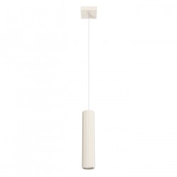 Sollux Lampa wisząca KARBON 1 beżowy SL.1592