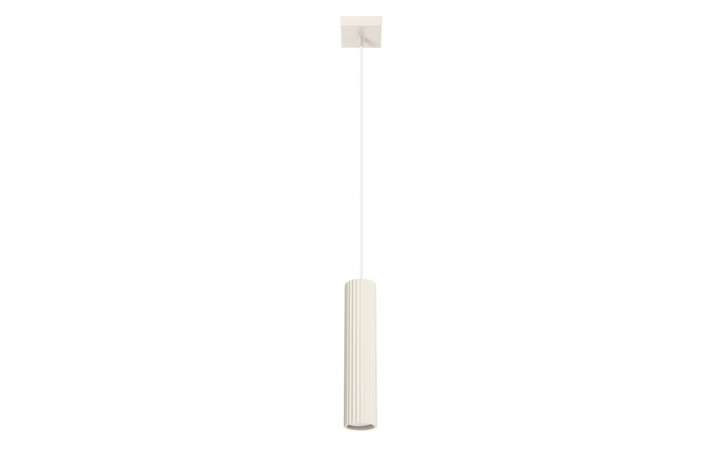 Sollux Lampa wisząca KARBON 1 beżowy SL.1592