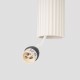 Sollux Lampa wisząca KARBON 1 beżowy SL.1592