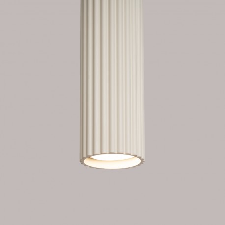 Sollux Lampa wisząca KARBON 1 beżowy SL.1592