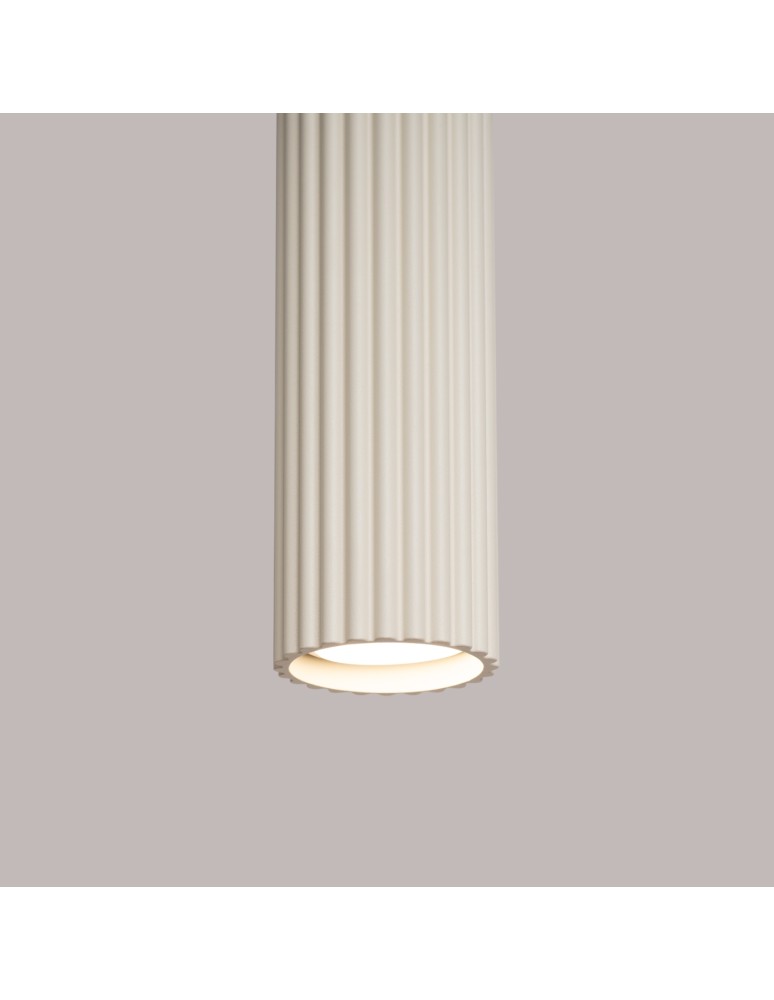 Pendant tube lamps - Sollux KARBON 1 pendant lamp beige SL.1592 - product kolory-swiatla.pl 5