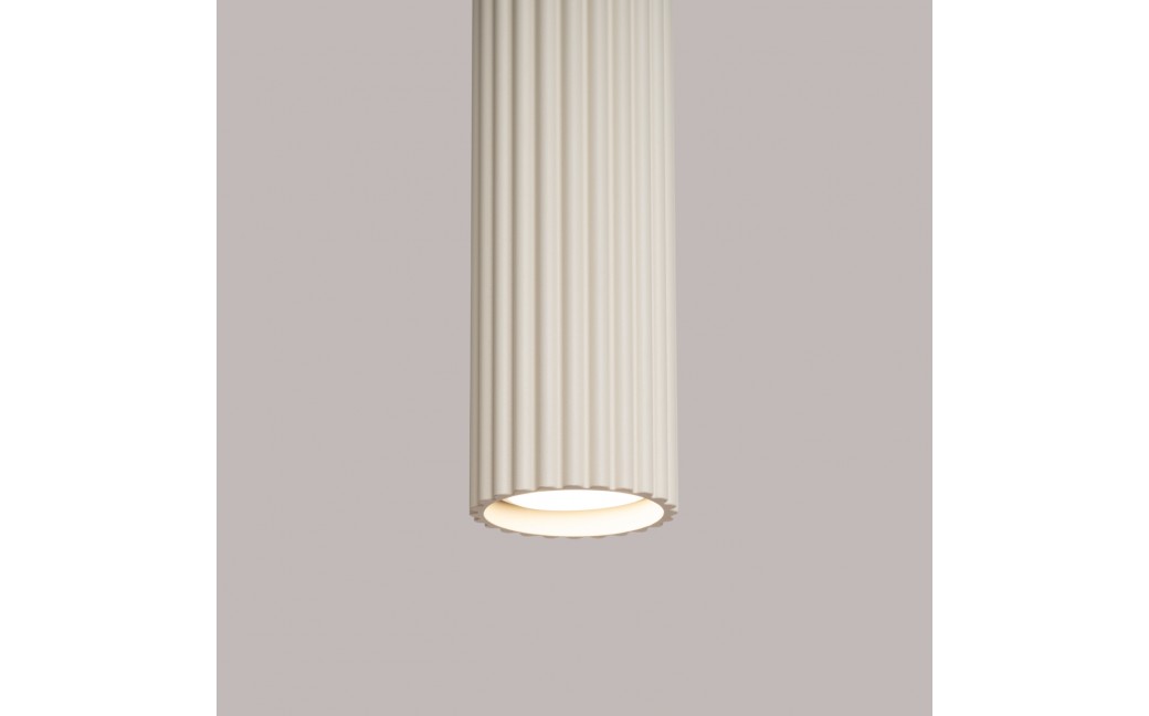 Sollux Lampa wisząca KARBON 1 beżowy SL.1592