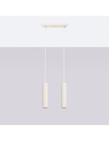 Sollux KARBON 2 pendant lamp beige SL.1593 - product 2