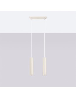 Sollux Lampa wisząca KARBON 2 beżowy SL.1593 - produkt 2