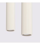 Pendant tube lamps - Sollux KARBON 2 pendant lamp beige SL.1593 - product 4