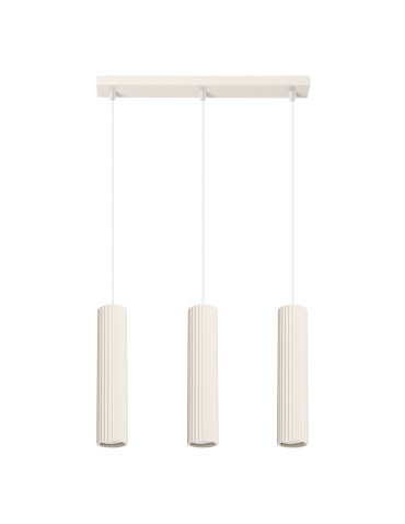 Sollux KARBON 3L pendant lamp beige SL.1594
