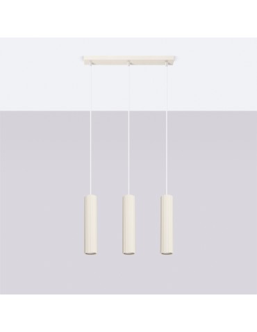 Sollux KARBON 3L pendant lamp beige SL.1594 - product 2