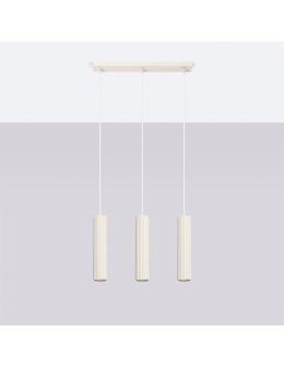 Sollux Lampa wisząca KARBON 3L beżowy SL.1594 - produkt 2