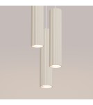 Pendant tube lamps - Sollux KARBON 3P pendant lamp beige SL.1595 - product 5