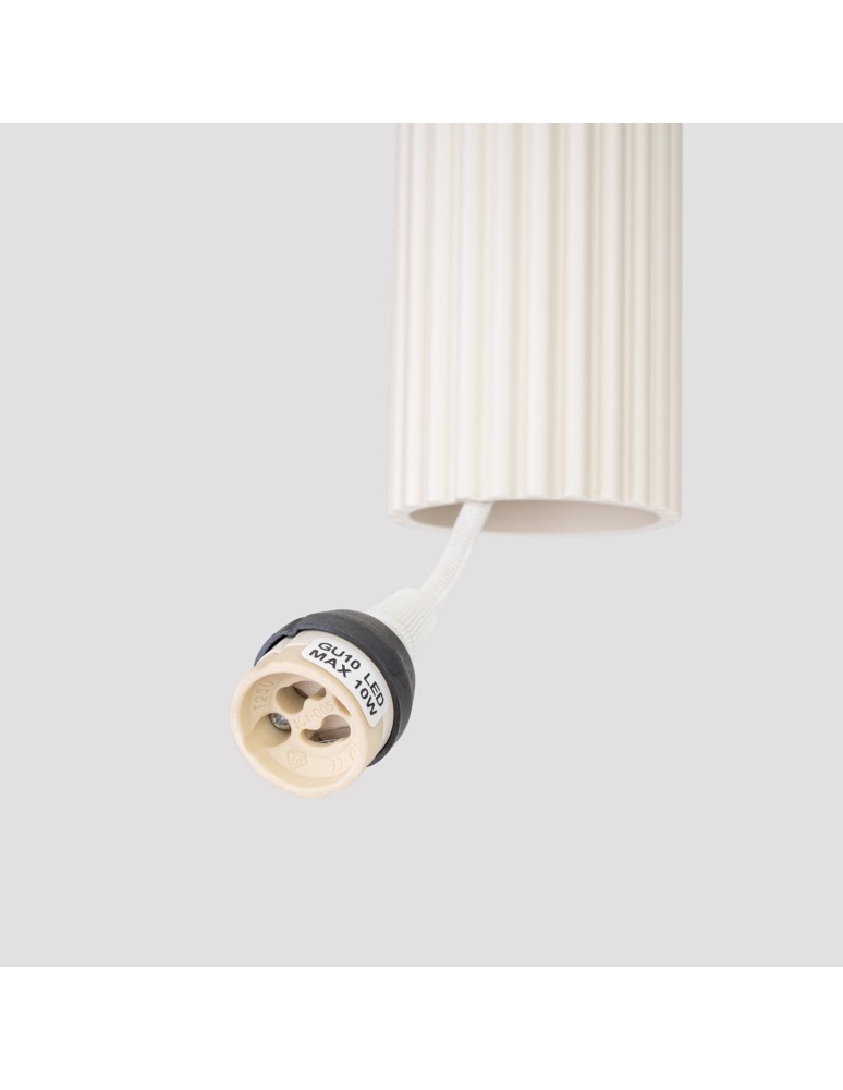 Pendant tube lamps - Sollux KARBON 3P pendant lamp beige SL.1595 - product kolory-swiatla.pl 6