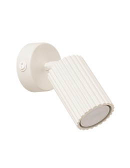 Sollux Wall lamp KARBON beige with switch SL.1598