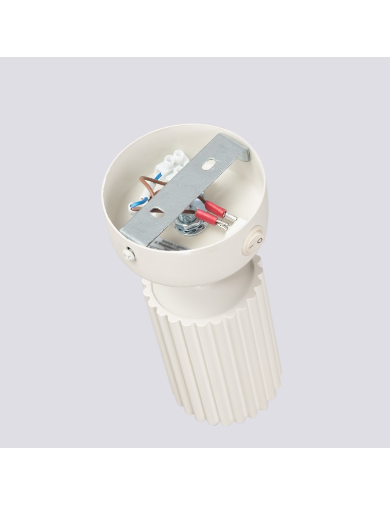 Adjustable wall lamps - Sollux Wall lamp KARBON beige with switch SL.1598 - product kolory-swiatla.pl 4