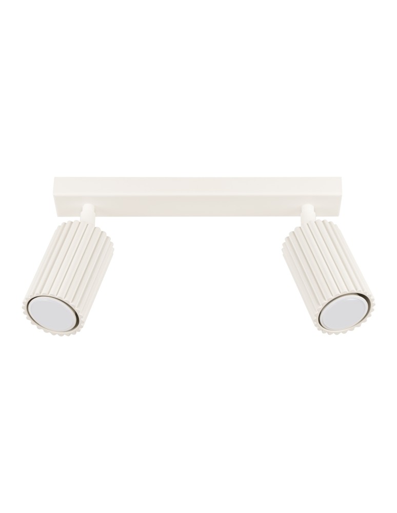 Adjustable ceiling lamps - spots - Sollux Plafond KARBON 2 beige SL.1599 - product kolory-swiatla.pl 1
