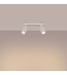 Adjustable ceiling lamps - spots - Sollux Plafond KARBON 2 beige SL.1599 - product 3