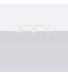 Adjustable ceiling lamps - spots - Sollux Plafon KARBON 3L beige SL.1600 - product 2