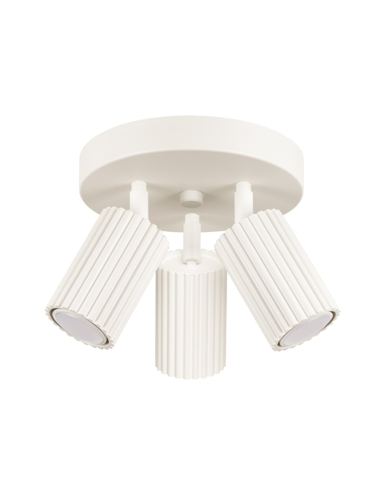 Adjustable ceiling lamps - spots - Sollux Plafond KARBON 3P beige SL.1601 - product kolory-swiatla.pl 1