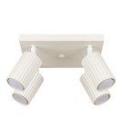 Adjustable ceiling lamps - spots - Sollux Plafond KARBON 4 beige SL.1602 - product 1