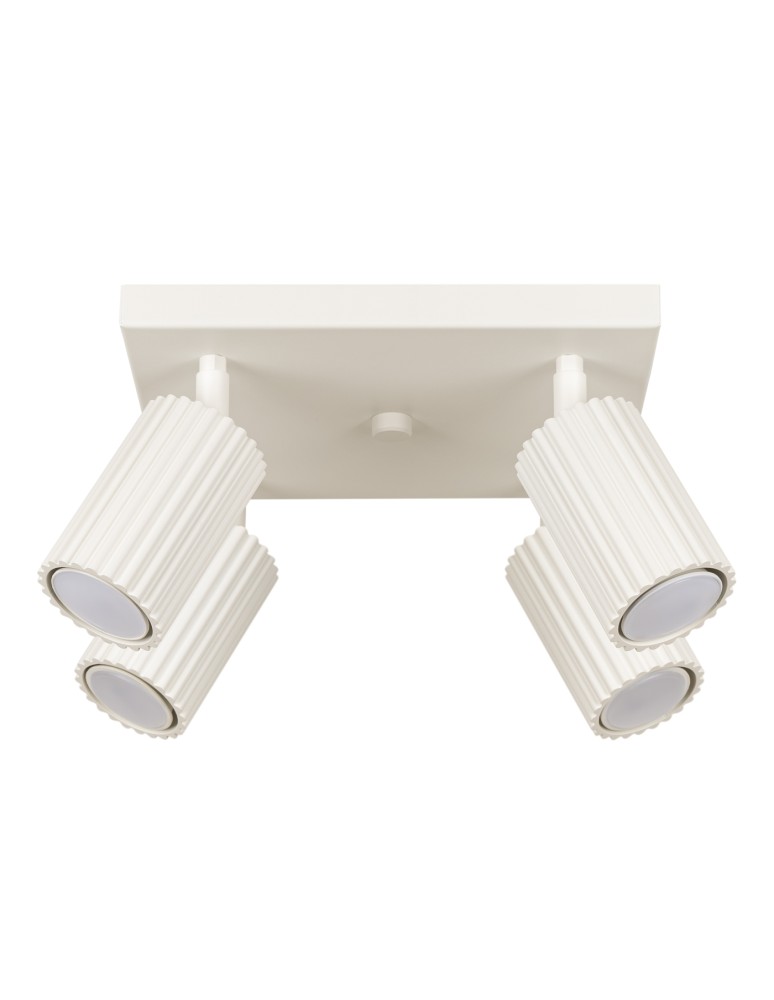 Adjustable ceiling lamps - spots - Sollux Plafond KARBON 4 beige SL.1602 - product kolory-swiatla.pl 1