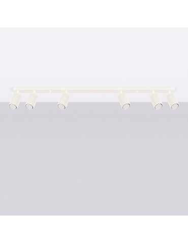 Sollux Plafon KARBON 6L beżowy SL.1604 - produkt 2