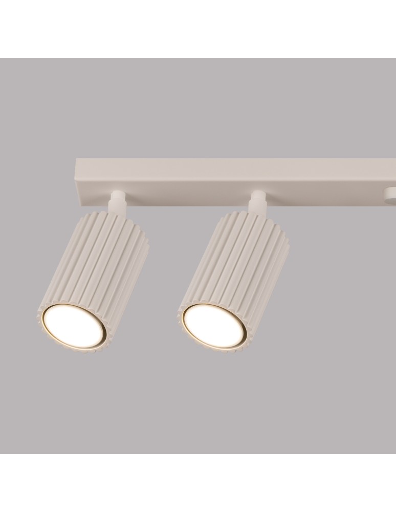 Adjustable ceiling lamps - spots - Sollux Plafon KARBON 6L beige SL.1604 - product kolory-swiatla.pl 6